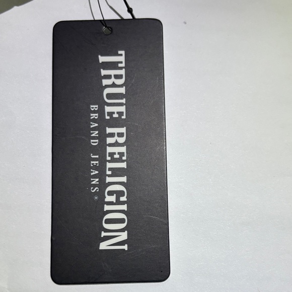 ❤️New True Religion Logo Denim Wristlet Purse - Picture 3 of 5